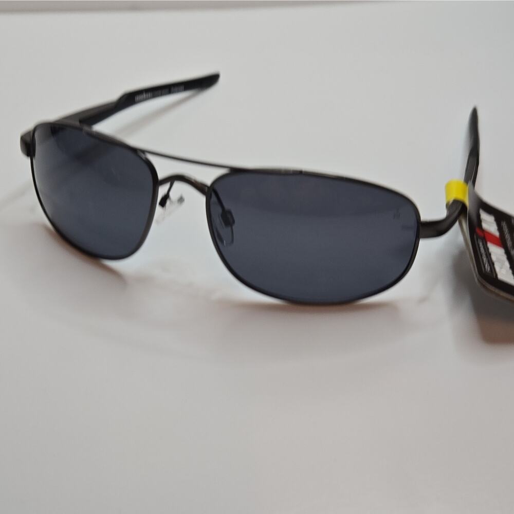 Foster Grant IRONMAN TRACKER POL Gunmetal Gray/Black POLARIZED Sunglasses 100%UV